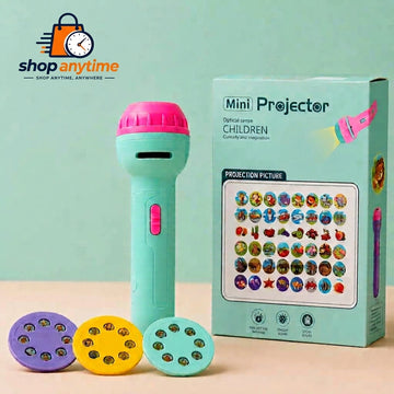 Mini Projector Toy for Kids – 24 Images & 3 Discs