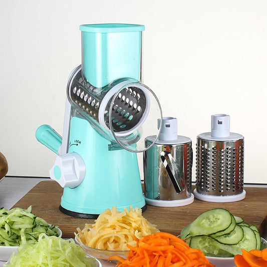 Multifunctional Roller Vegetable Cutter Hand Crank - Free Delivery
